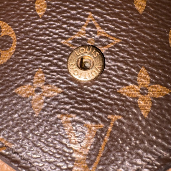 AUTH Louis Vuitton Monogram Double Flap Long Wallet - Picture 8 of 11